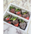 6pcs Mickey & Minnie Chocolate Strawberries Gift Box